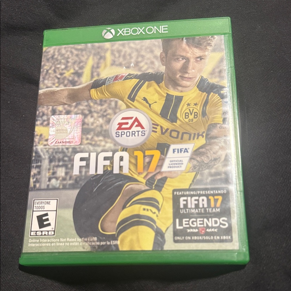 FIFA 17 Xbox One Game - Green Case by EA Sports